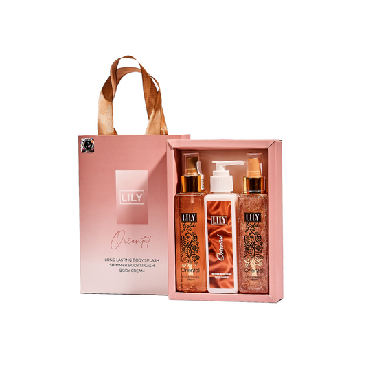 Set Elegant Oriental 3 Pieces ( Splash + Shimmer splash + Lotion )
