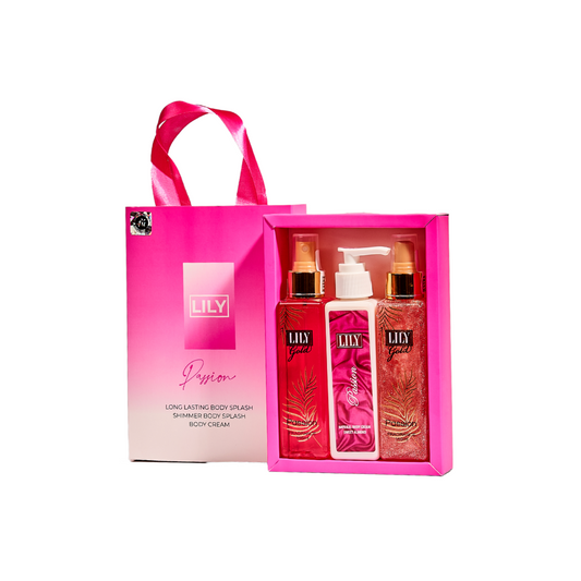 Set Elegant Passion 3 Pieces ( Splash + Shimmer splash + Lotion )