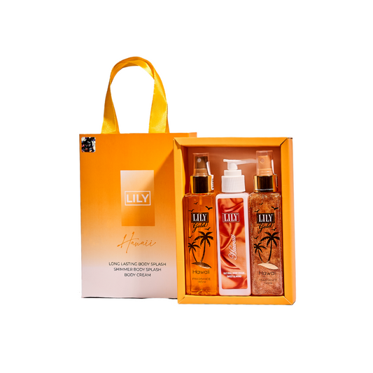 Set Elegant Hawaii 3 Pieces ( Splash + Shimmer splash + Lotion )