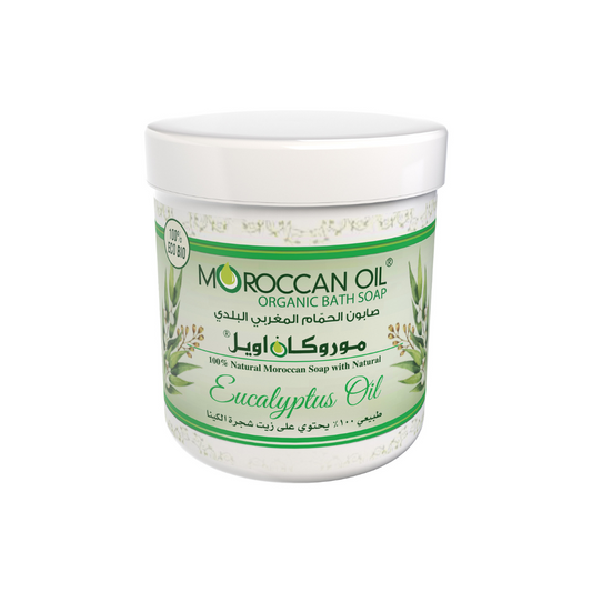 موروكان اويل حمام مغربي بخلاصة زيت شجرة الكينا