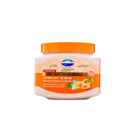 ناتشرز باونتي كريم صنفرة بخلاصة المشمش 600 مل